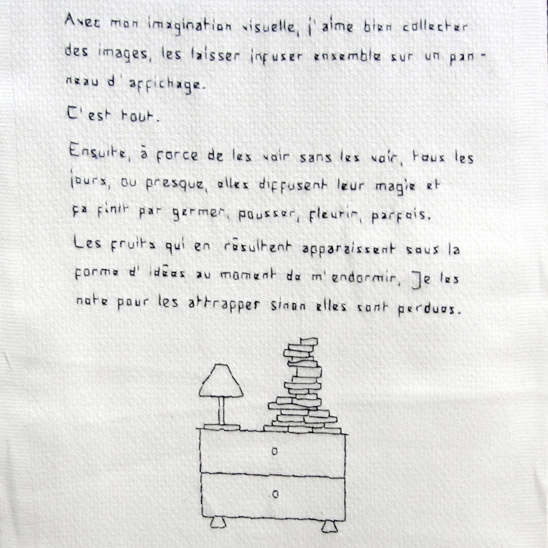 Florence Jaquet // Blog 'An artist's life' // organiques.ch